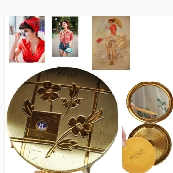 Vintage Charles of the‎ Ritz compact - Picture 1 of 8
